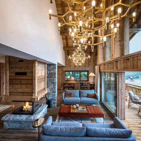 Chalet Ultimate Luxury - Above The Clouds With Sauna, Pool Etc - Mansion Ensolielle For 15 Les Gets